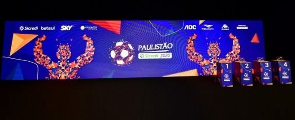 Tricampeão, Corinthians terá 'grupo da morte' no Paulistão de 2020