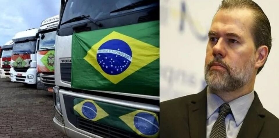 Indignados, caminhoneiros mandam recado para Dias Toffoli (Veja o Vídeo)