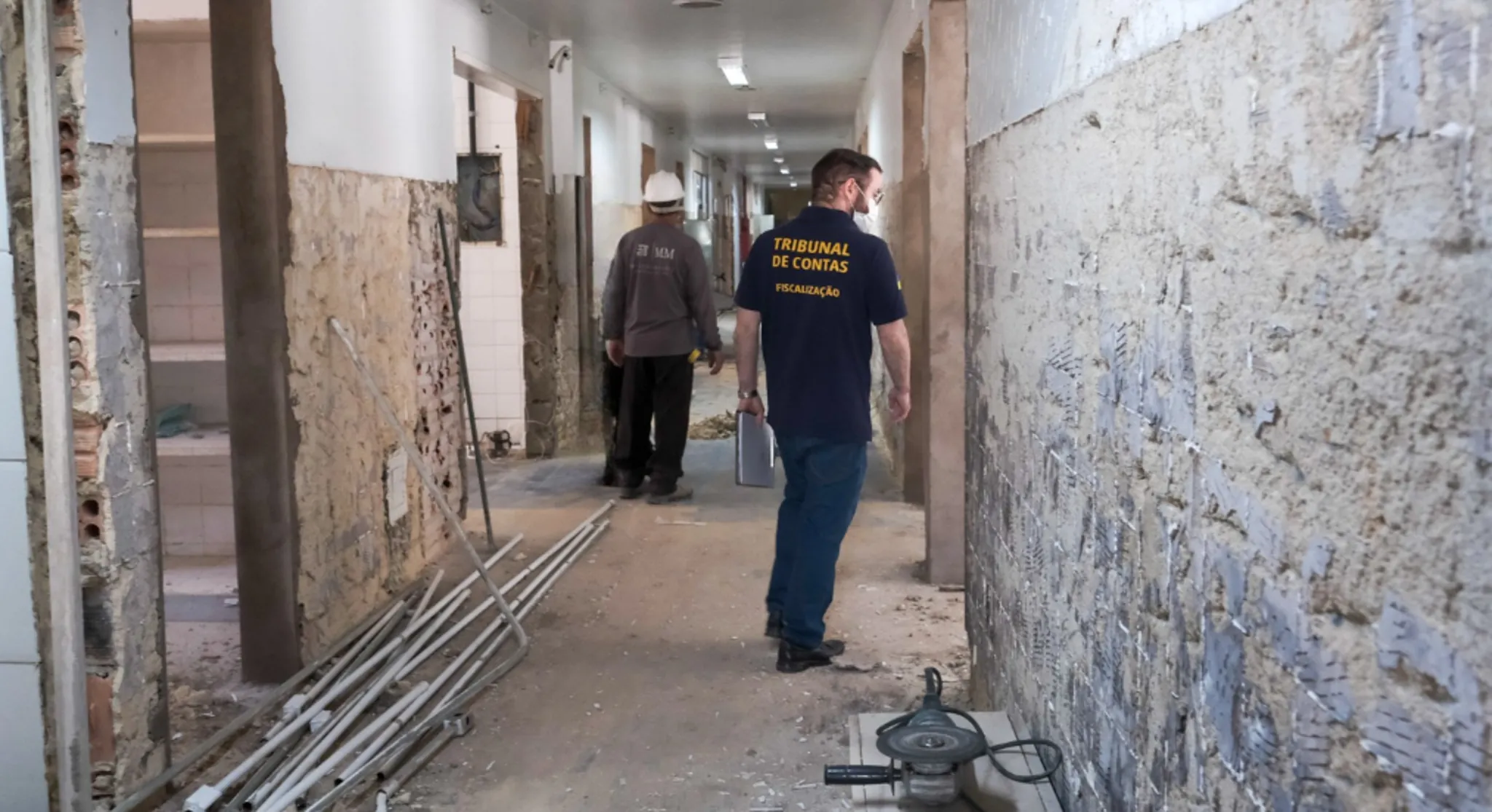 DE OLHO VIVO NOS GASTOS - TCE-RO fiscaliza início da reforma na ala cardiovascular do Hospital de Base
