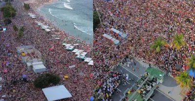 Ato contra PEC da Blindagem reuniu 41,8 mil em Copacabana, diz USP