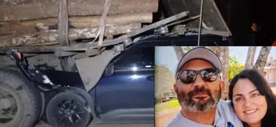Delegado aposentado de Rondônia e esposa morrem em grave colisão na BR-174, no Mato Grosso