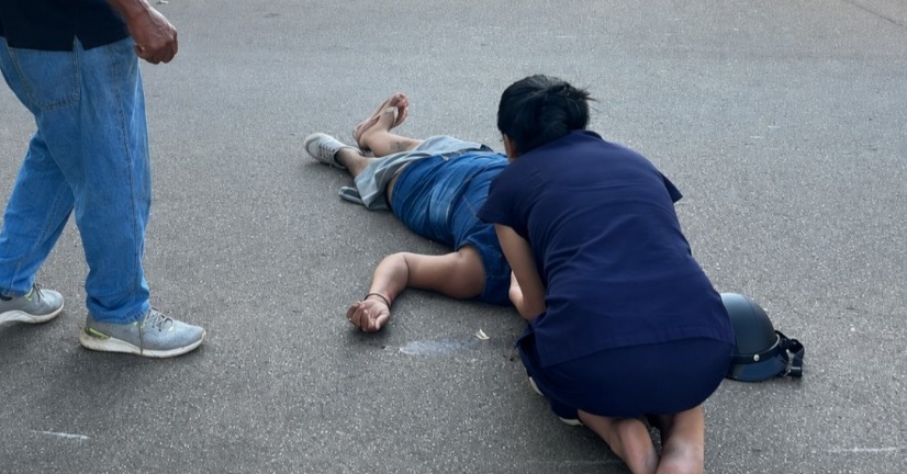 Ciclista sofre ferimentos graves após atropelamento na Avenida Mamoré, em Porto Velho