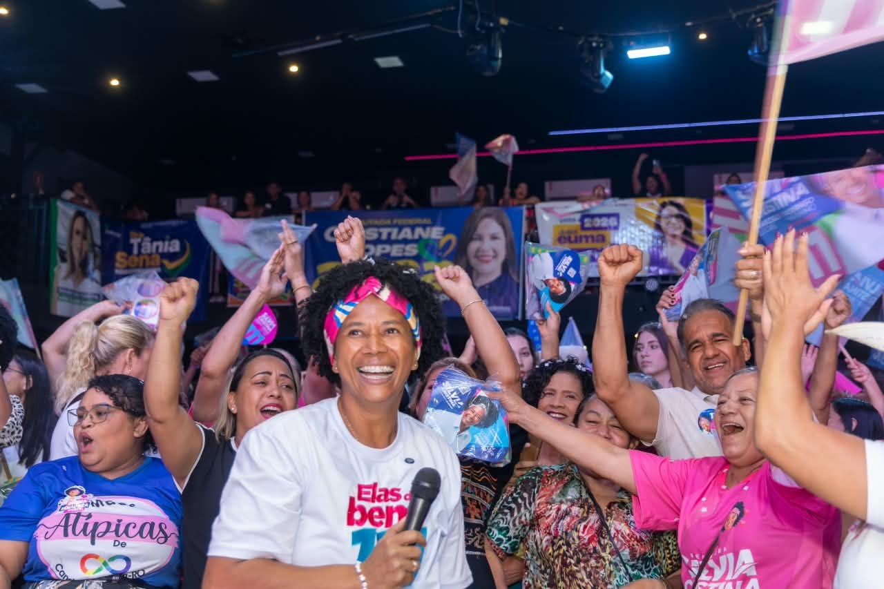 SILVIA CRISTINA - Rumo ao Senado: Sílvia Cristina reúne milhares de mulheres na capital